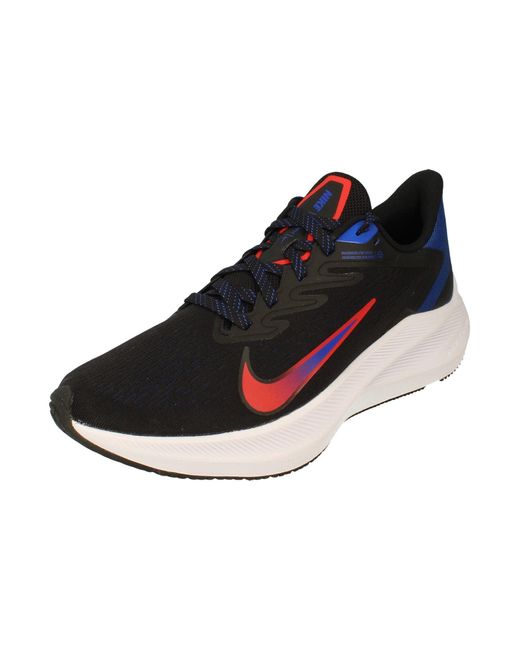 Nike Black Zoom Winflo 7 Trainers for men