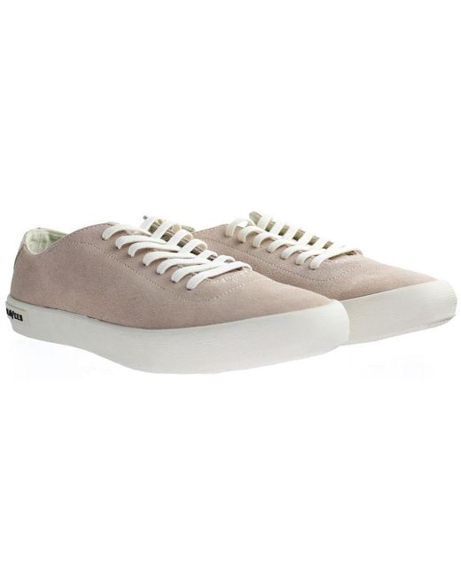 Seavees White Racquet Club Sneaker Rose Quartz Shoes Leather for men