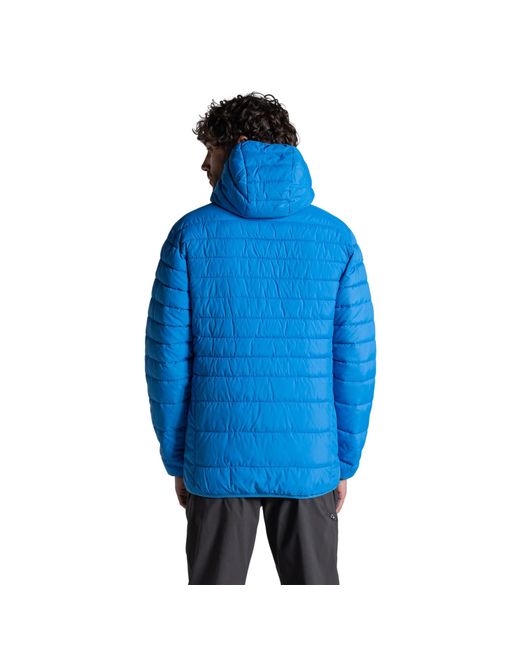 Craghoppers Blue Compresslite Ix Hooded Padded Jacket (Sky Azure) for men