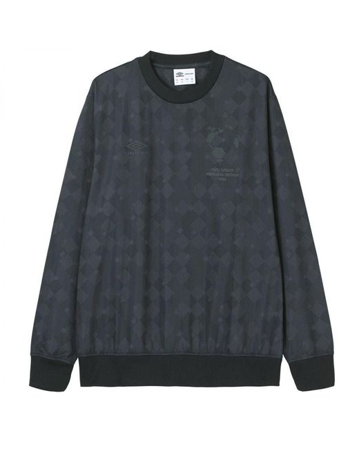 Umbro New Order Blackout Sweatshirt (zwart) in het Blue voor heren