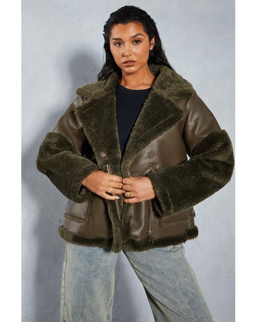 MissPap Jacket Pockets Woven Regular in Grey Lyst UK