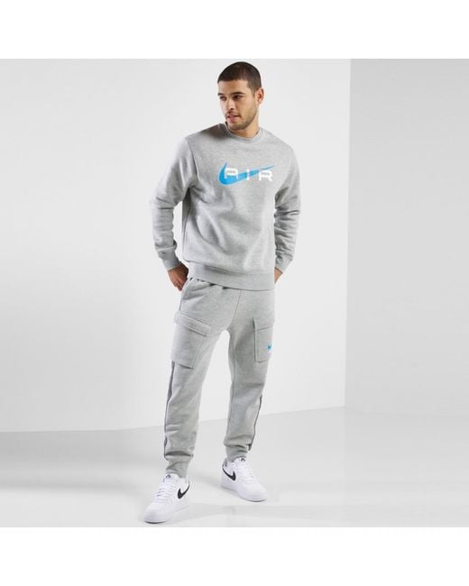 nike air tracksuit gray
