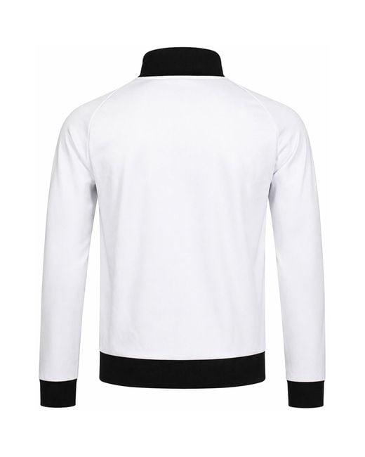 Sergio Tacchini White Orion Track Top for men