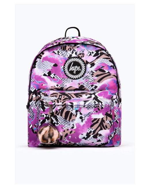 Hype Pink Multi Animal Backpack