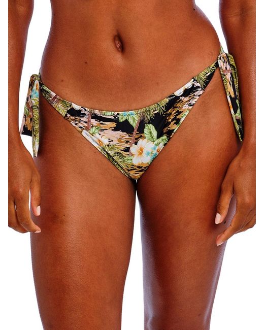 Freya Brown Bahama Shores Tieside Bikini Brief