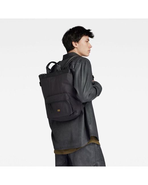 G-Star RAW Black G-Star Raw Functional Backpack 2.0 for men