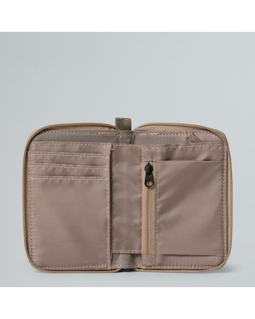 The North Face Natural Base Camp Voyager Wallet Mushroom/Mocha Bro