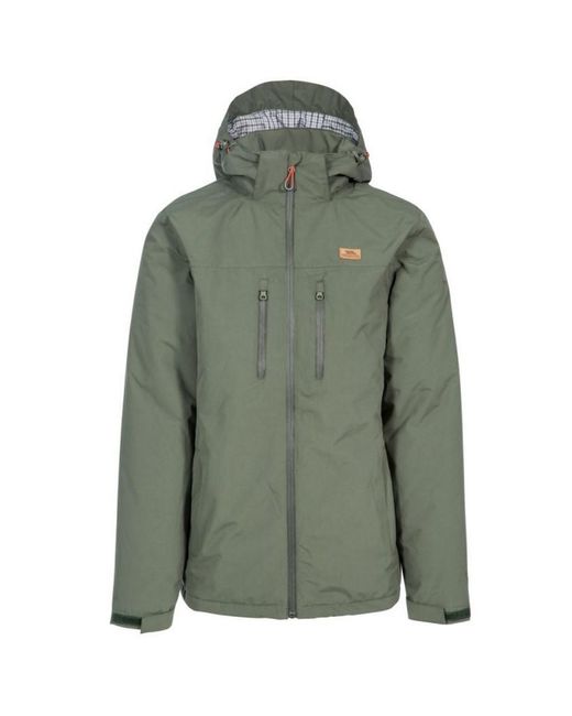 Trespass Green Toffit Waterproof Jacket (Basil) for men