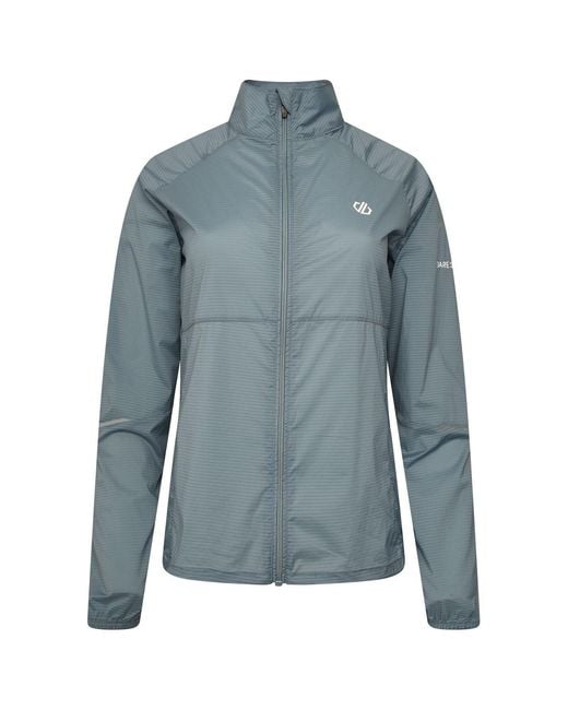 Dare 2b Blue Zip Neck Relaxed Fit Sweatshirt Jacket