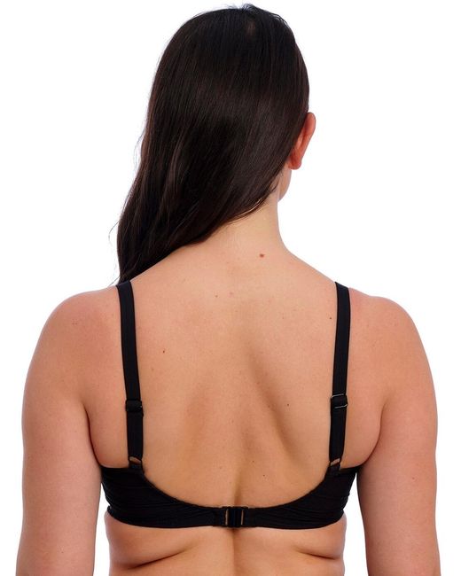 Fantasie Black Beach Waves Full Cup Bikini Top