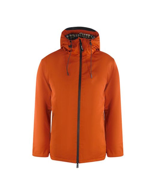 Aquascutum Orange Activehellid Parka Rust Jacket for men