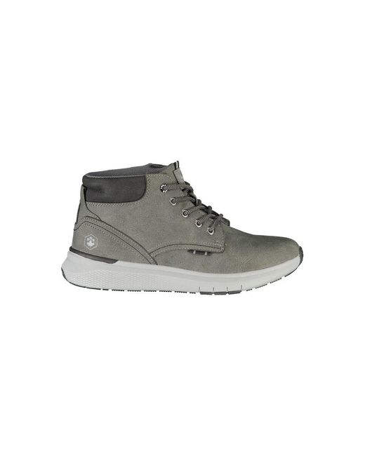 Lumberjack Gray Polyester Sneaker for men