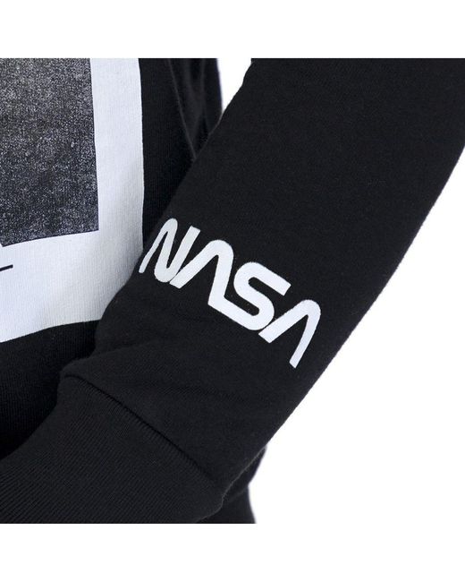 NASA Eenvoudig Sweatshirt in het Blue voor heren