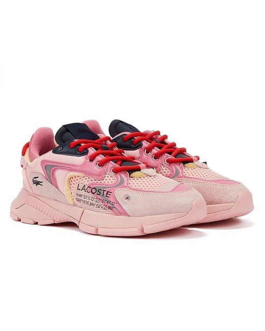 Lacoste Pink L003 Neo Trainers