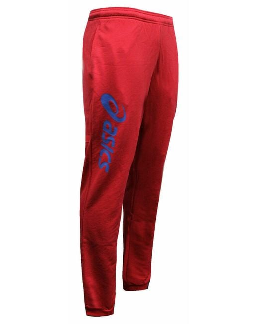 Asics Red Sigma Track Pants for men