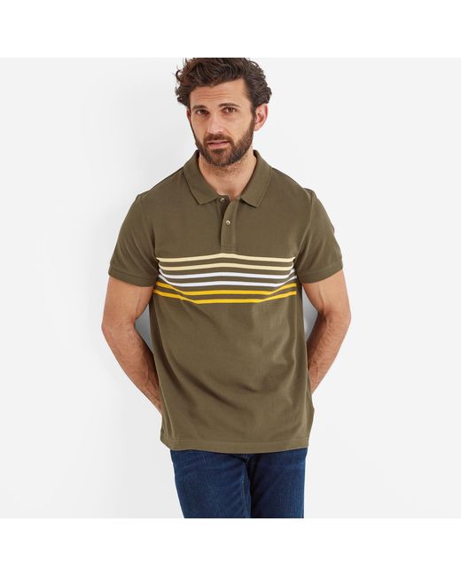 TOG24 Green Bolton Polo Shirt Cotton for men