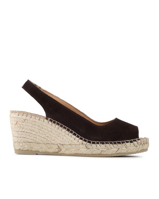 Jones Bootmaker Black Rosanna Slingback Wedges