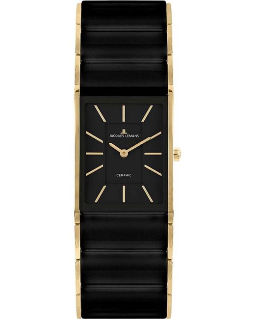 Jacques Lemans Black 1-1940C Ladies Dublin Watch