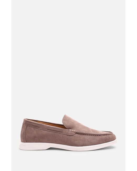 Where's That From Pink Trent Suede Slip On Easy Loafer
