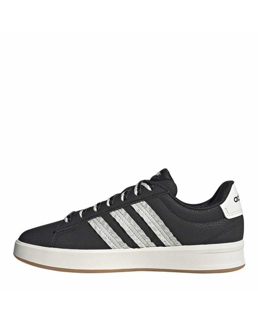 Adidas Black Grand Court 3.0 Trainers for men