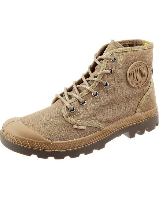 Palladium Brown Pampa Hi Boots for men