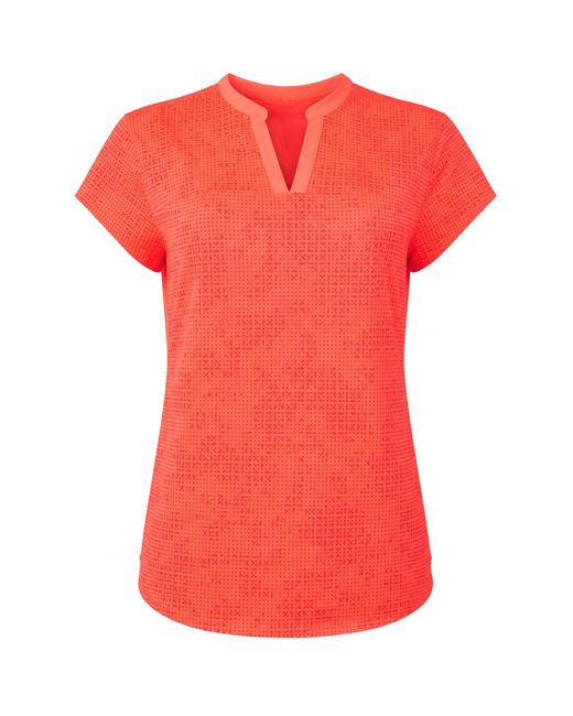 Under Armour Red Threadborne Print T-Shirt