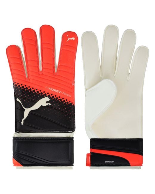 PUMA White Evo Power Grip 3.3 Rc Goalkeeper Gloves