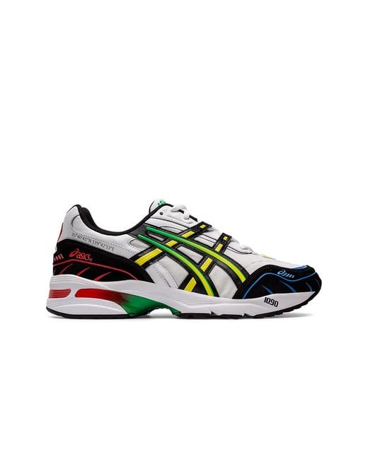 Asics Gel-1090 Herren Weiße Trainer in Green für Herren