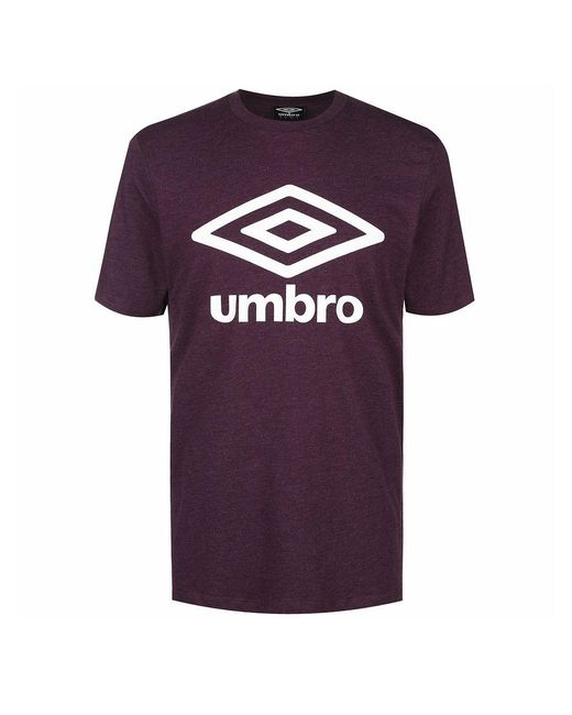 Umbro Purple Large Logo Dark T-Shirt for men