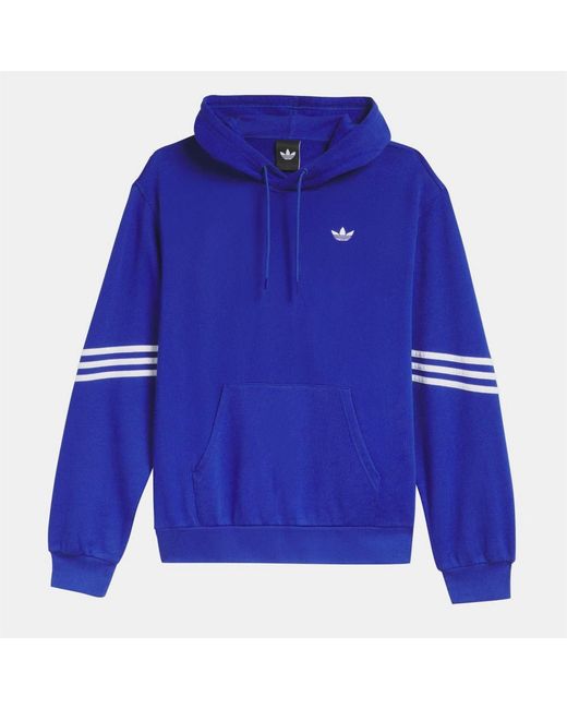 Adidas Originals Blue Classics Hoodie for men