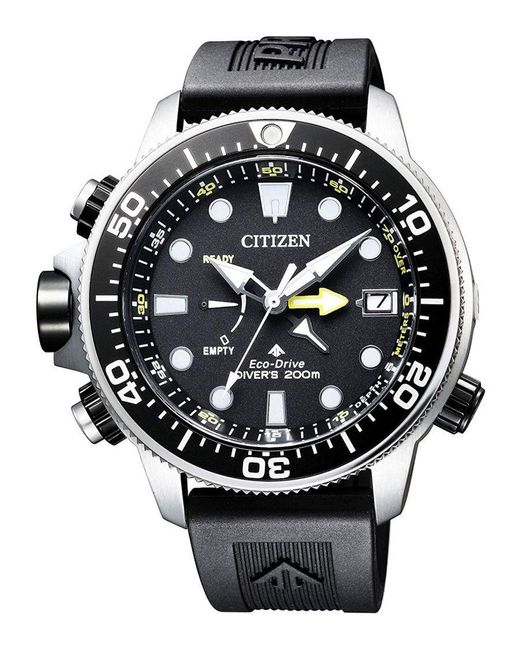 Citizen Promaster Land Black Watch Bn2036-14e Rubber for men