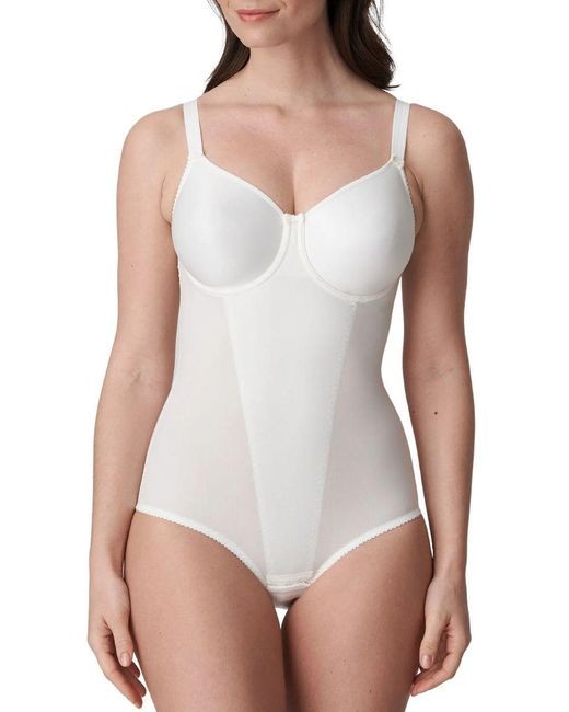 Primadonna White Satin Body Natural