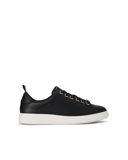 KG by Kurt Geiger Black Liza Lace Up Sneakers
