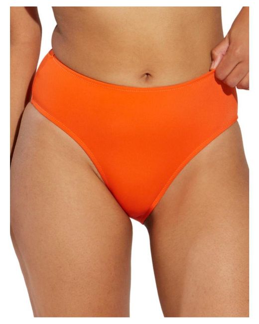 Pour Moi Orange 36026 Space High Leg Bikini Brief