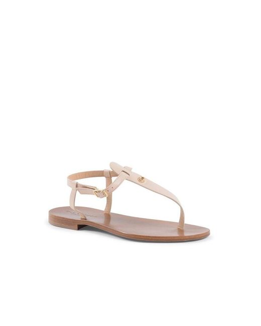 Dee Ocleppo White Capri Sandal