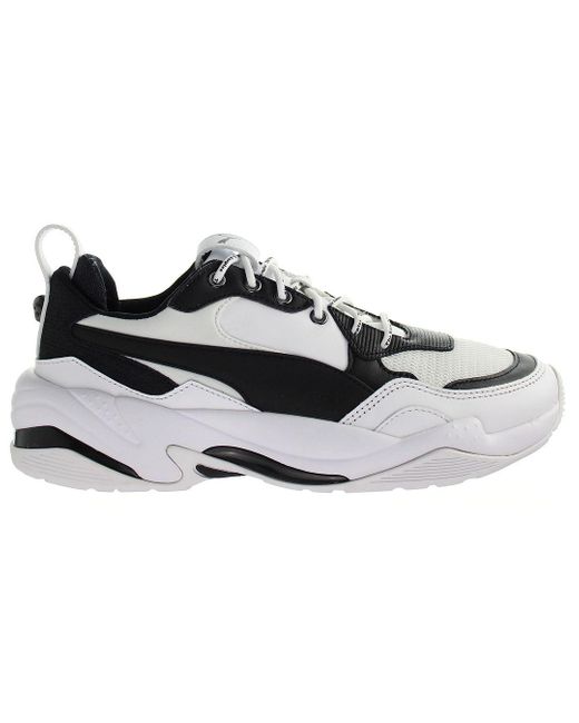PUMA Black Thunder The Kooples Lace-up White Synthetic S Trainers 368131_04 for men