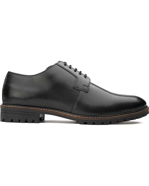 Ben Sherman Black Fleet Shoes for men