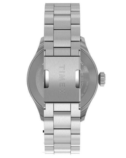Timex Metallic Waterbury Traditional Watch Tw2Y70300 Stainless Steel for men