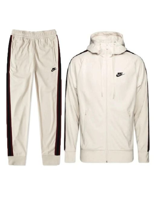 Nike Natural Poly Hooded Tracksuit for men