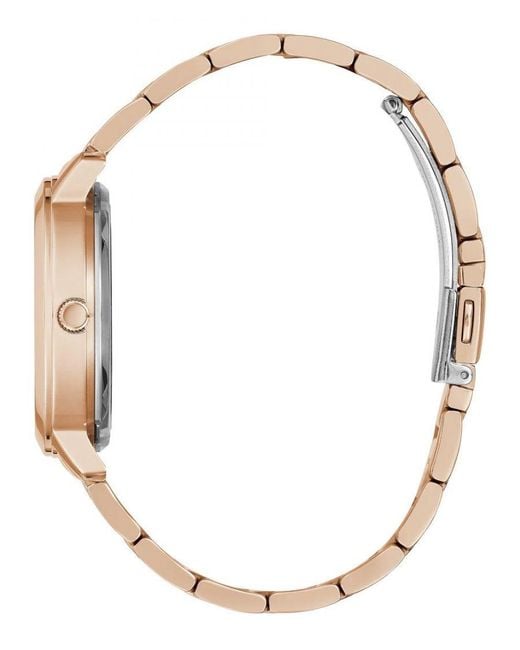 Guess Metallic Quattro Clear Watch Gw0300L3 Stainless Steel (Archived)
