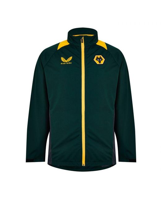 Castore Green Wolverhampton Wanderers Managers Jacket for men