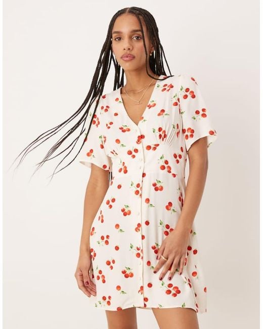 Nobody's Child White Alexa Mini Dress