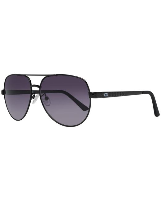 Guess Blue Sunglasses Gf0215 01B Gradient Metal (Archived) for men
