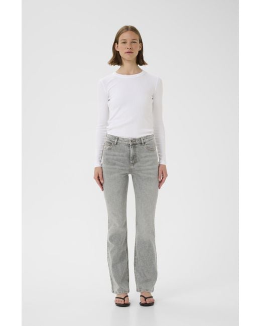 Inwear Jeans Nanasiw Regular Fit Grey in het Gray