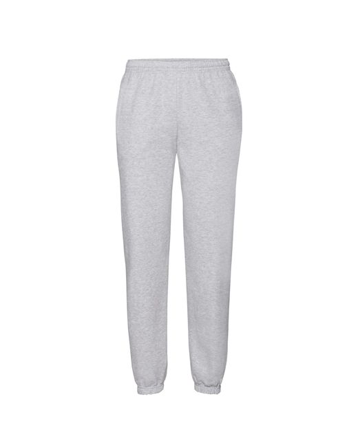 Fruit Of The Loom Klassieke joggingbroek Met Elastiek (heide Grijs) in het Gray voor heren