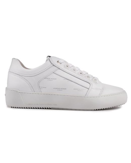 Android Homme White Venice Trainers for men