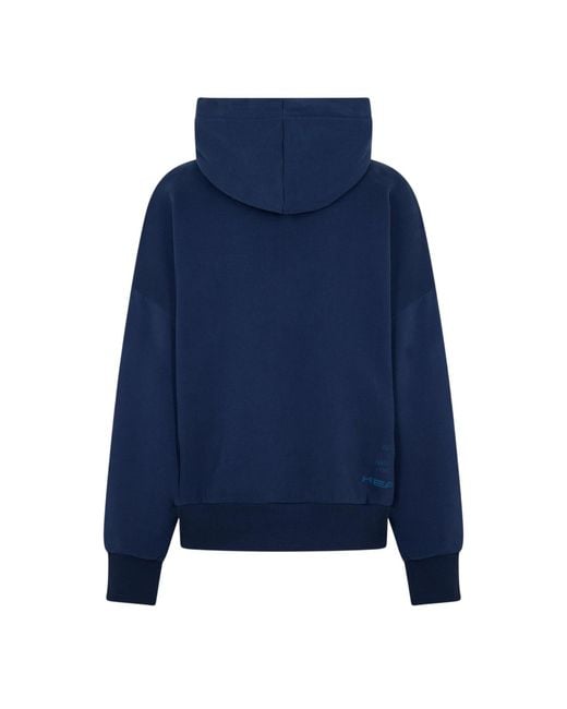 Head Blue Ladies Motion Plain Hoodie Cotton