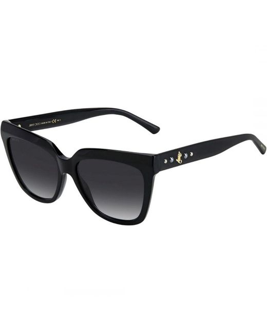 Jimmy Choo Julieka 807 9O Sunglasses in Black | Lyst UK display picture 3