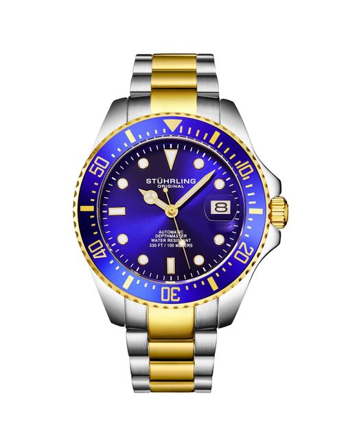 Stuhrling Metallic Japanese Automatic Depthmaster 4048 42Mm Diver for men
