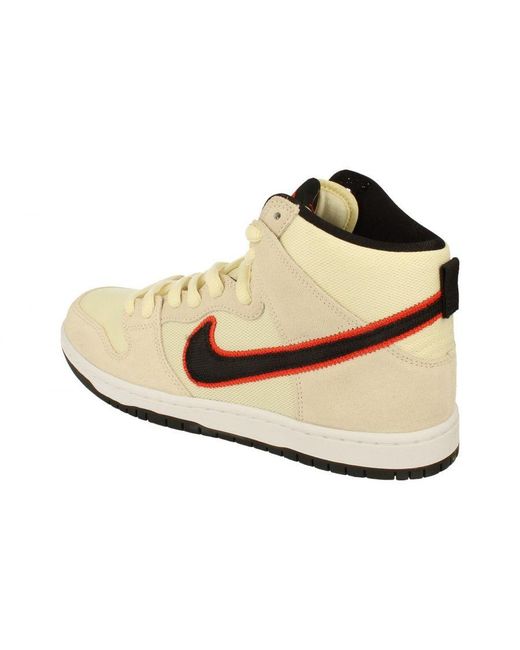 Nike Black Sb Dunk High Pro Prm S Trainers Do9394 Sneakers Shoes for men